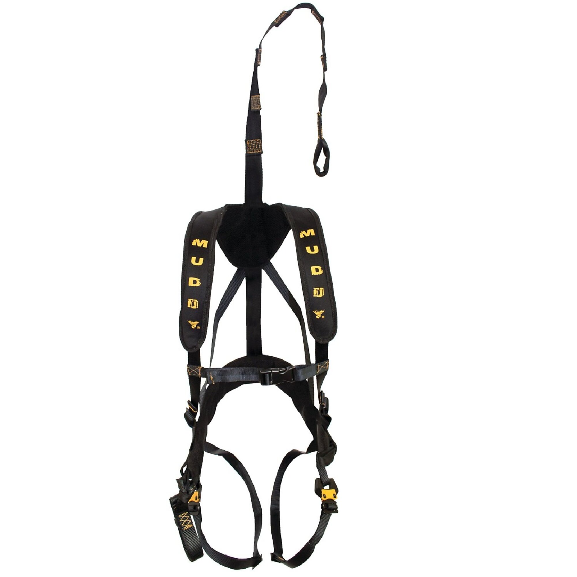 Muddy Magnum Elite Safety Harness - Camouflage, Nylon, Padded Shoulders, 300-Lb. Capacity, Model# MUD-MSH120